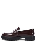 "Tory Burch" mocassins femme bordeaux en cuir – Image 3