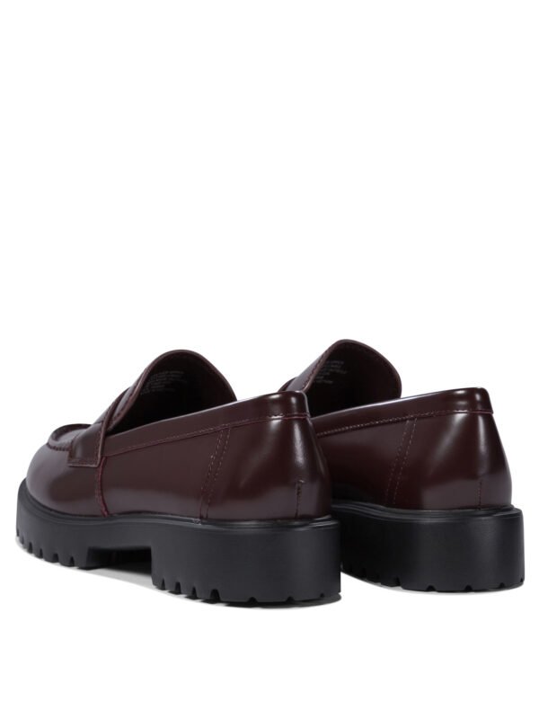"Tory Burch" mocassins femme bordeaux en cuir – Image 4