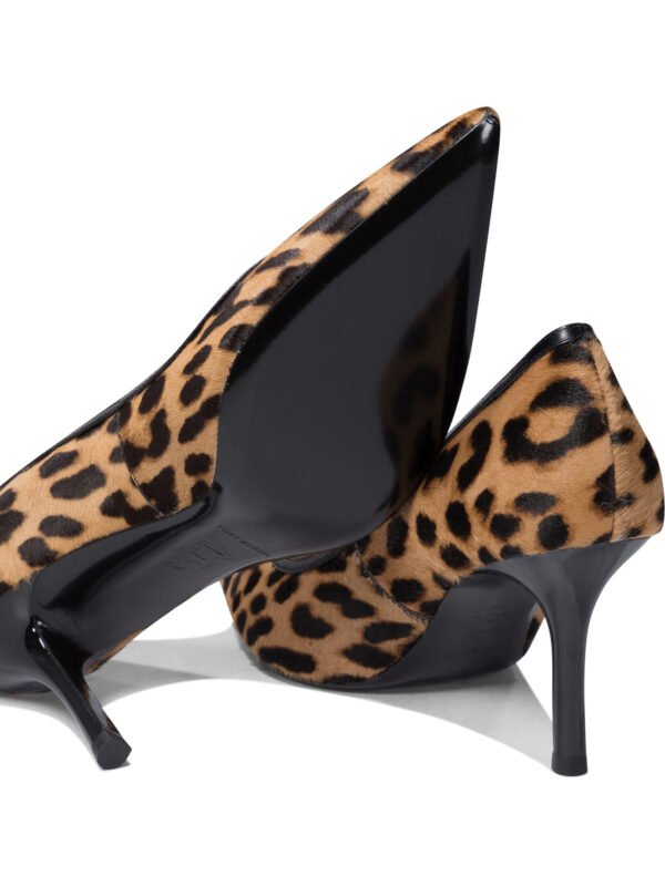 "Tory Burch" chaussures à talons femme marron imprimé léopard en cuir de veau – Image 5