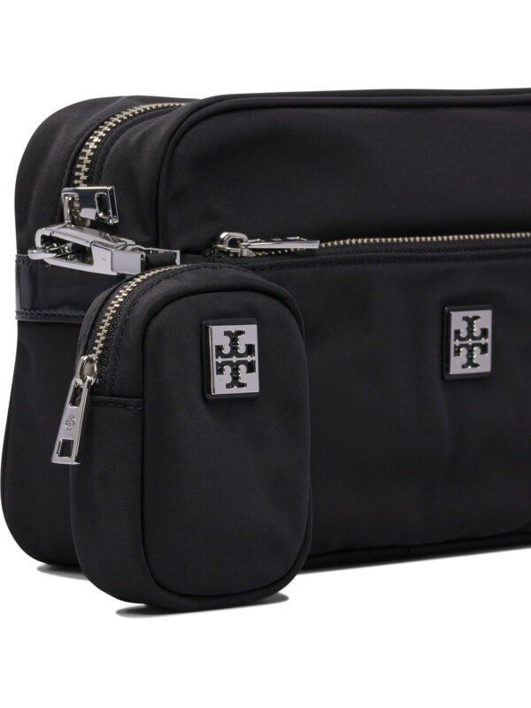 "Tory Burch" sac porté épaule femme noir en polyamide – Image 4
