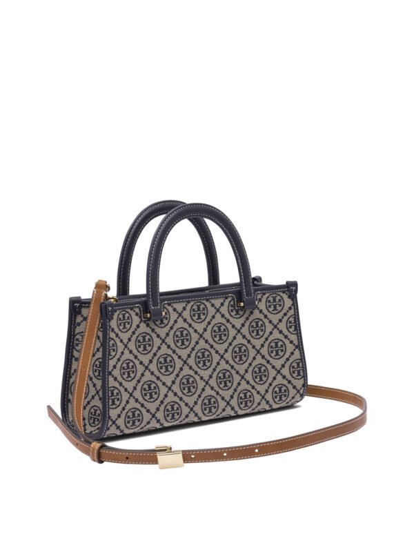 "Tory Burch" sac à main gris coton femme – Image 2