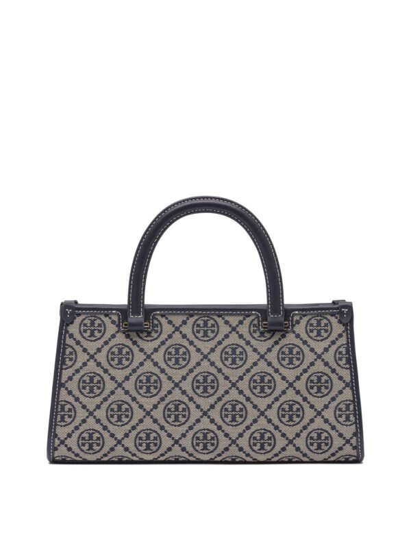 "Tory Burch" sac à main gris coton femme – Image 3