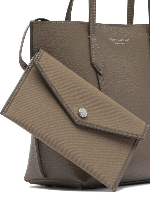 "Tory Burch" Sac bandoulière femme marron en cuir – Image 4