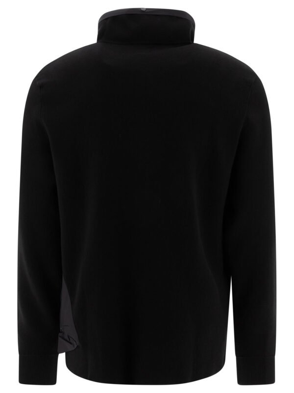 "C.P. Company" pull zippé homme noir The Metropolis Series en coton – Image 2