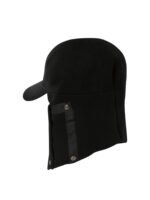 "C.P. Company" cagoule casquette homme en laine mérinos extrafine noire - Image 3
