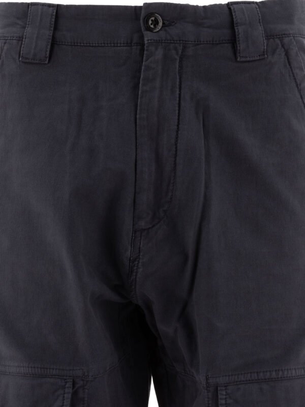 "C.P. Company" pantalon cargo Ottoman homme bleu nuit en coton coupe regular – Image 3
