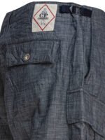 "C.P. Company" short cargo homme gris en chambray de coton – Image 4