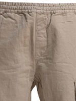 "C.P. Company" pantalon cargo coton et lin homme beige coupe ample – Image 3