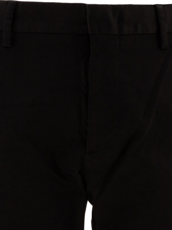 "NN.07" pantalon Theo homme noir en coton coupe slim taille mi-haute – Image 3