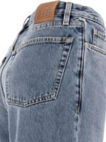"Toteme" jeans femme bleu en denim de coton biologique – Image 4
