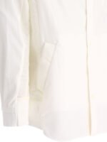"Sacai" Chemise homme blanche en polyester - Image 4