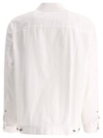 "Sacai" Chemise homme blanche en coton coupe standard - Image 2