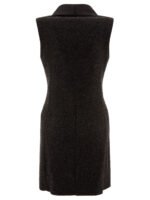 "Max Mara Pianoforte" robe Eiffel femme noire en viscose – Image 2
