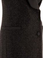 "Max Mara Pianoforte" robe Eiffel femme noire en viscose – Image 4
