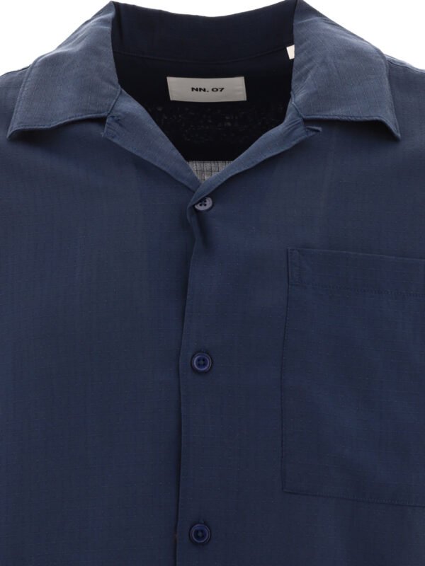 "NN.07" chemise homme bleue lyocell coupe regular – Image 3
