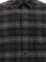 "NN.07" surchemise Adwin homme noire et grise en coton coupe relaxed – Image 3