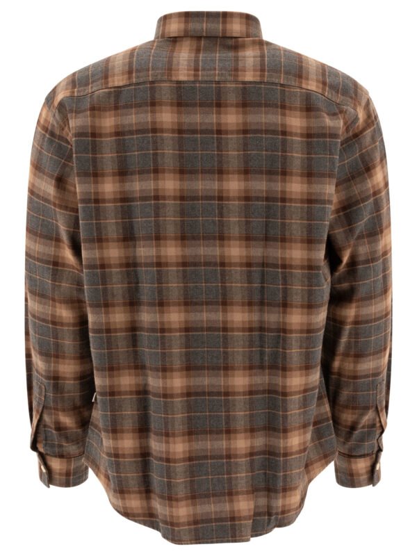"NN.07" chemise homme marron Deon en coton – Image 2
