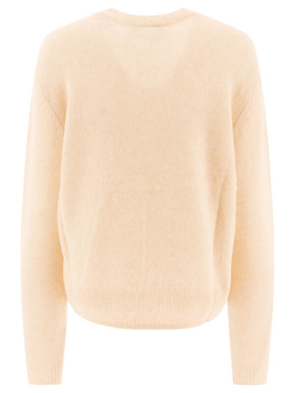 "Isabel Marant" pull Lylia femme beige en soie alpaga et cachemire coupe slim - Image 2