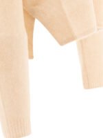 "Isabel Marant" pull Lylia femme beige en soie alpaga et cachemire coupe slim - Image 4