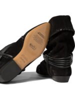 "Isabel Marant" bottines Sellen femme noires en daim - Image 5
