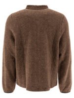 "Rayon Vert" Veste polaire homme marron en laine coupe regular - Image 2