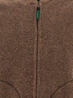 "Rayon Vert" Veste polaire homme marron en laine coupe regular - Image 3