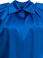 "Max Mara Pianoforte" chemise bleue en soie pour femme – Image 3