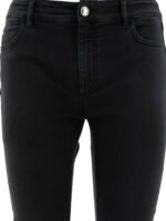 "Max Mara Sportmax" jean noir en denim stretch coupe ajustée pour femme – Image 3