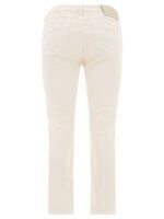 "Max Mara Sportmax" jeans blancs en denim coupe regular pour femme - Image 2
