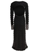 "Max Mara Sportmax" robe noire en polyamide et polyester pour femme – Image 2