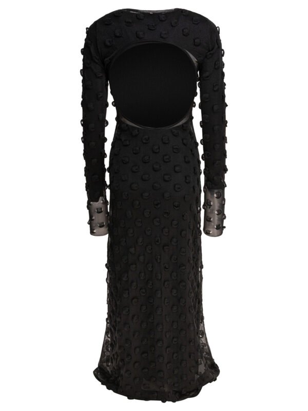 "Max Mara Sportmax" robe noire en polyamide et polyester pour femme – Image 2
