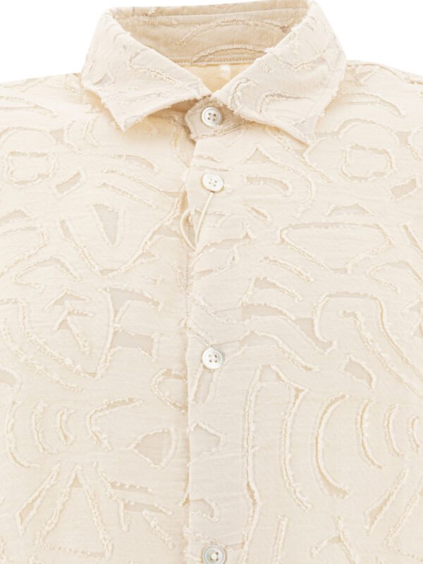 "NN.07" chemise homme beige Freddy en tencel – Image 3