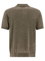 "NN.07" chemise homme verte en laine col classique manches courtes – Image 2