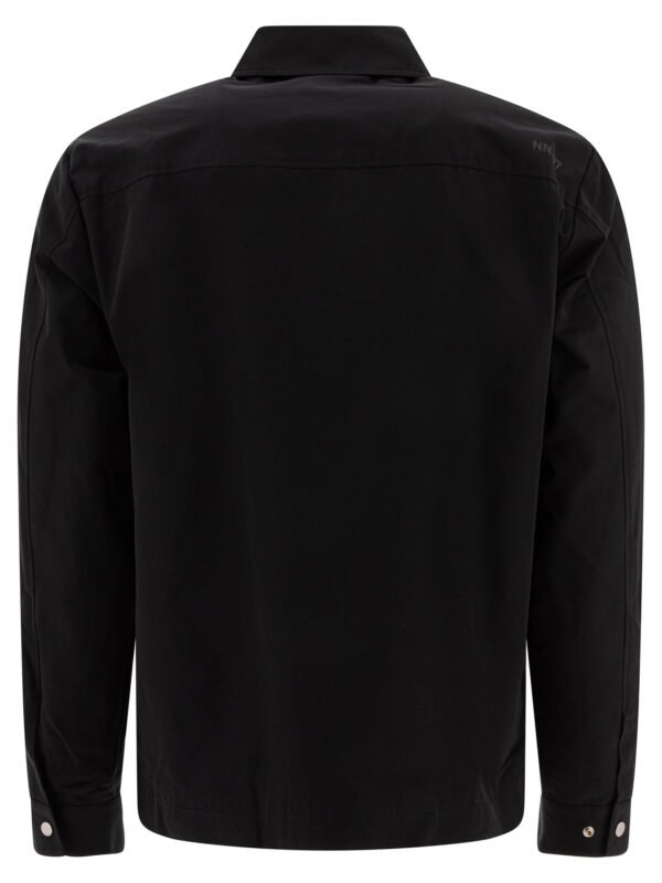"NN.07" surchemise Gael homme noire coton et polyester coupe regular – Image 2