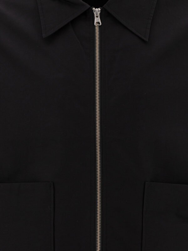 "NN.07" surchemise Gael homme noire coton et polyester coupe regular – Image 3