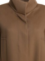 "Max Mara S" manteau marron laine femme – Image 3