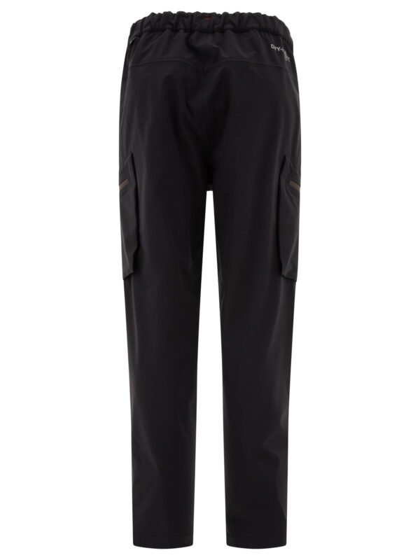 "Moncler Grenoble" pantalon cargo homme noir en polyamide et élasthanne coupe regular – Image 2