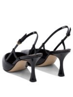 "Ninalilou" Escarpins femme noirs en cuir – Image 4