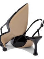 "Ninalilou" Escarpins femme noirs en cuir – Image 5