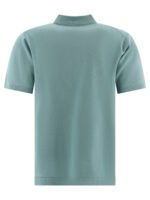 "Beams Plus" Polo homme bleu clair en coton coupe regular - Image 2