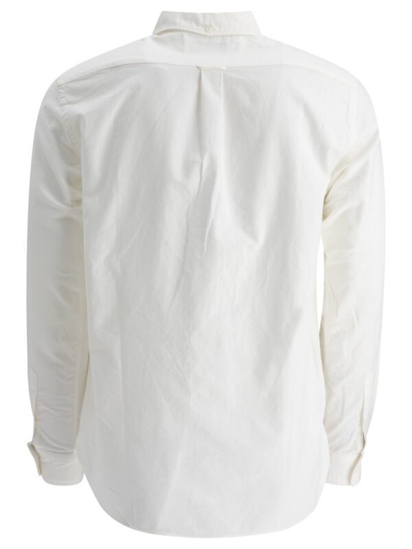 "Beams Plus" chemise homme blanche en coton – Image 2