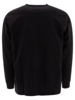 "Beams Plus" t-shirt homme noir manches longues en coton – Image 2