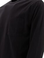 "Beams Plus" t-shirt homme noir manches longues en coton – Image 4