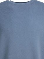 "Beams Plus" pull homme bleu clair en polyester coupe relaxed – Image 5