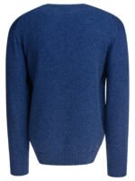"Beams Plus" pull homme bleu Lily Yarn manches longues – Image 2
