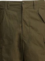 "Beams Plus" short cargo homme vert en coton coupe regular – Image 3