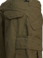 "Beams Plus" short cargo homme vert en coton coupe regular – Image 4