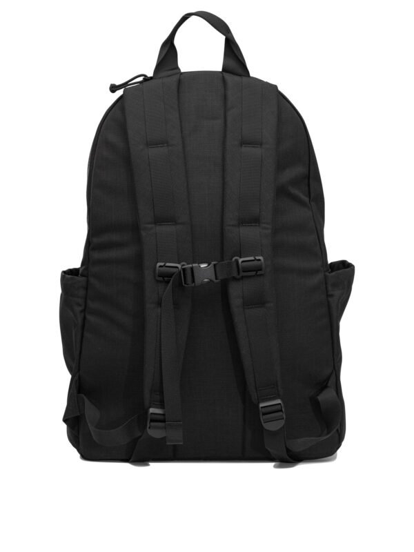 "Beams Plus" Sac à dos homme noir en nylon deux compartiments – Image 3