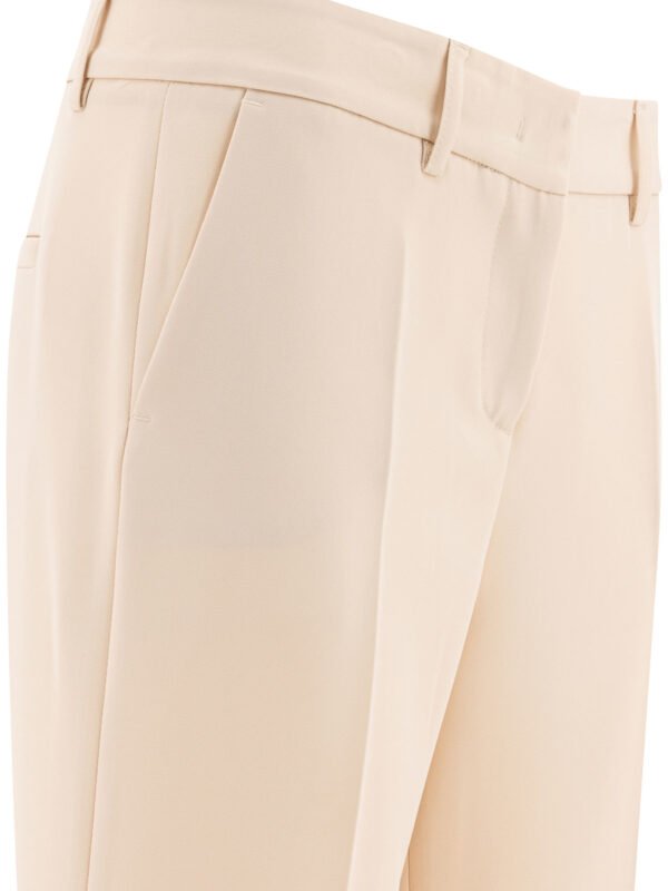 "F.IT" Pantalon femme beige en polyester coupe standard – Image 4