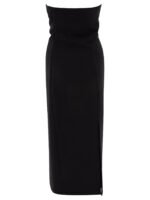 "F.IT" Robe femme noire en polyester stretch coupe regular – Image 2